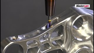 Mastercam 2024 | Customizing Projekt | Gabelbrücke | Multi-Axis Bearbeitung, Mastercam - Deutschland Mastercam 2024 | Customizing Projekt | Gabelbrücke | Multi-Axis Bearbeitung, Mastercam - Deutschland